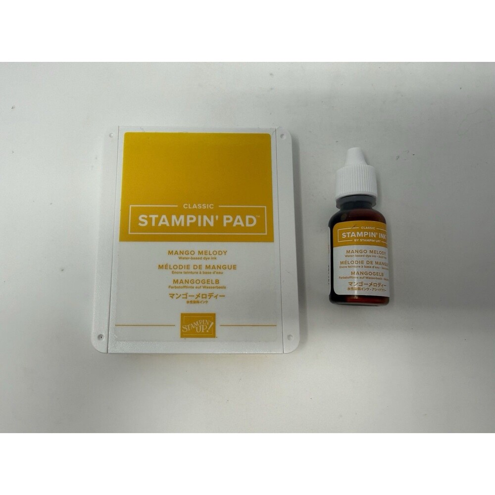Stampin Up Classic Stampin Pad Mango Melody Ink Pad Refill